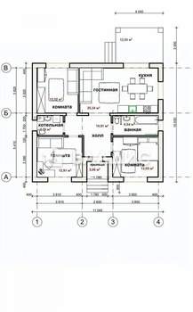 Дом 130м², 1-этажный, участок 15 сот.
