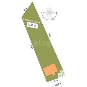 Дом 162м², 2-этажный, участок 13 сот.