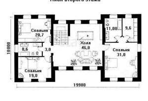 Дом 120м², 2-этажный, участок 7 сот.