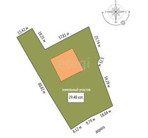 Дом 400м², 1-этажный, участок 30 сот.