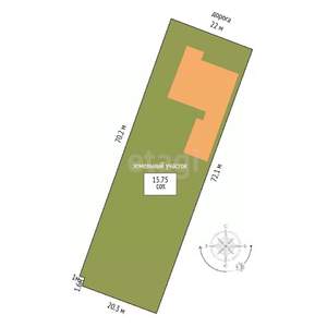 Дом 420м², 2-этажный, участок 16 сот.