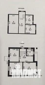 Дом 121м², 2-этажный, участок 5 сот.