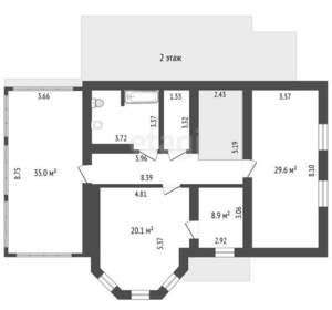 Дом 432м², 3-этажный, участок 15 сот.