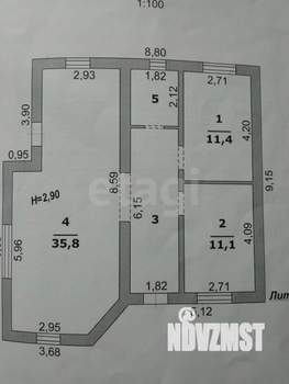 Дом 150м², 2-этажный, участок 15 сот.