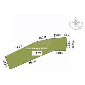 Дом 35м², 1-этажный, участок 10 сот.