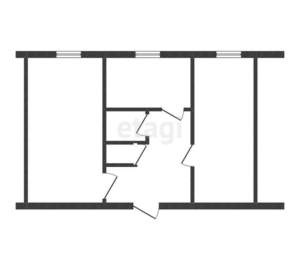 Дом 60м², 1-этажный, участок 25 сот.