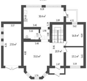 Дом 432м², 3-этажный, участок 15 сот.