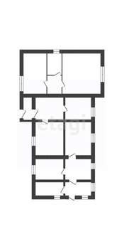 Дом 113м², 1-этажный, участок 9 сот.