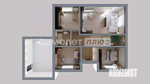 Дом 129м², 1-этажный, участок 12 сот.