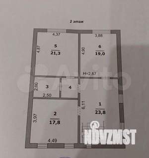 Коттедж 232м², 2-этажный, участок 15 сот.