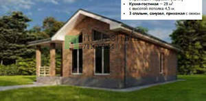 Дом 108м², 1-этажный, участок 10 сот.