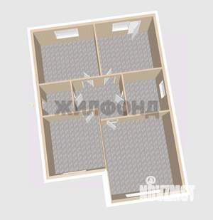 Дом 73м², 1-этажный, участок 9 сот.