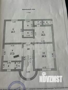 Дом 418м², 3-этажный, участок 10 сот.  