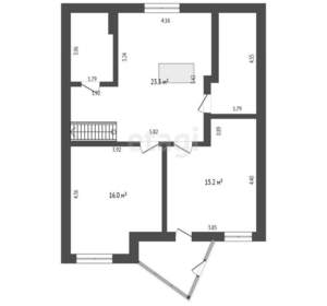 Дом 200м&sup2;, 2-этажный, участок 15 сот.  