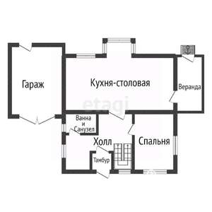 Дом 167м², 2-этажный, участок 15 сот.  