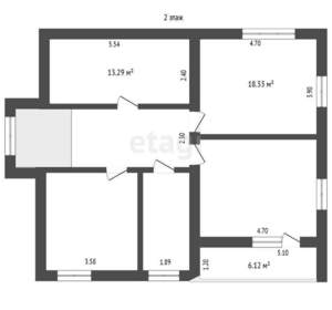 Дом 225м&sup2;, 3-этажный, участок 18 сот.  