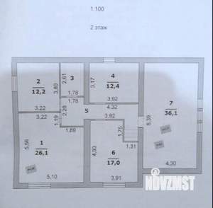 Дом 236м&sup2;, 2-этажный, участок 15 сот.  