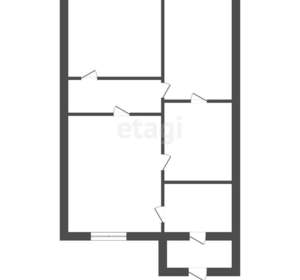 Дом 96м&sup2;, 1-этажный, участок 6 сот.  