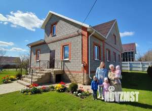 Дом 199м&sup2;, 2-этажный, участок 13 сот.  