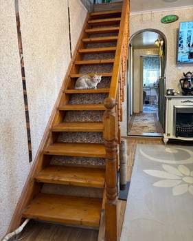 Дом 74м&sup2;, 2-этажный, участок 1 сот.  