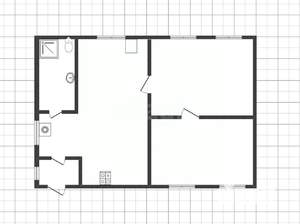 Дом 49м&sup2;, 1-этажный, участок 13 сот.  