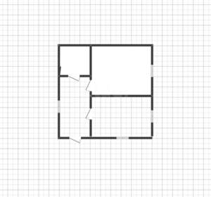 Дом 40м&sup2;, 1-этажный, участок 4 сот.  