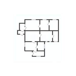 Дом 95м&sup2;, 1-этажный, участок 12 сот.  