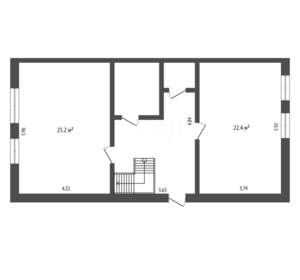 Дом 133м&sup2;, 2-этажный, участок 8 сот.  