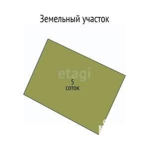 Дача 12м², 1-этажный, участок 5 сот.  