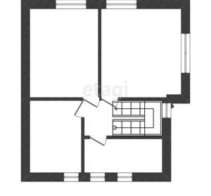 Дом 79м&sup2;, 2-этажный, участок 1 сот.  
