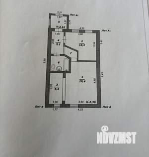Дом 40м², 1-этажный, участок 6 сот.  