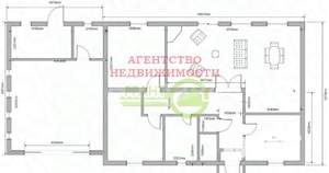 Коттедж 154м², 1-этажный, участок 15 сот.  