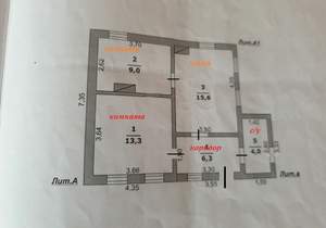 Дом 49м², 1-этажный, участок 14 сот.  