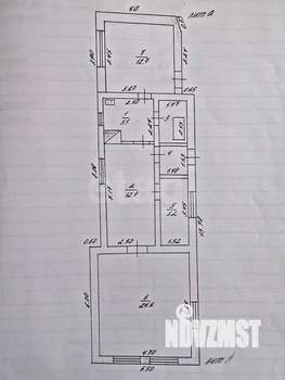 Дом 66м&sup2;, 1-этажный, участок 3 сот.  
