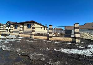 Дом 160м&sup2;, 1-этажный, участок 9 сот.  