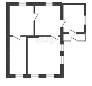 Дом 57м&sup2;, 1-этажный, участок 15 сот.  