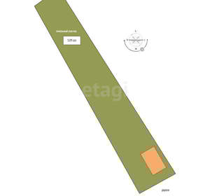 Дом 45м&sup2;, 2-этажный, участок 5 сот.  