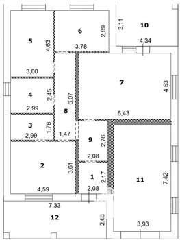 Дом 160м², 1-этажный, участок 15 сот.  