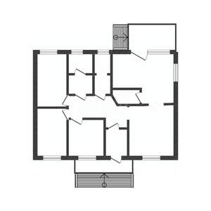 Дом 123м&sup2;, 1-этажный, участок 15 сот.  