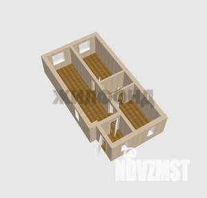 Дом 51м², 1-этажный, участок 8 сот.  