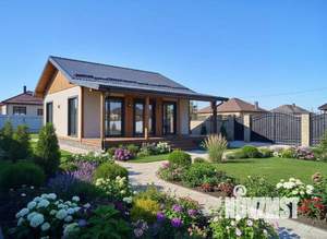 Дом 50м&sup2;, 1-этажный, участок 13 сот.  