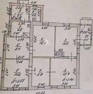 Дом 82м&sup2;, 1-этажный, участок 6 сот.  