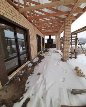 Дом 140м&sup2;, 1-этажный, участок 8 сот.  