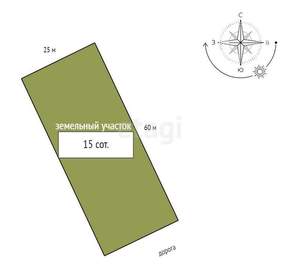 Дом 180м&sup2;, 2-этажный, участок 15 сот.  