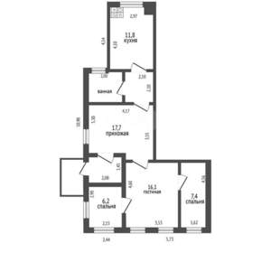 Дом 67м&sup2;, 2-этажный, участок 5 сот.  