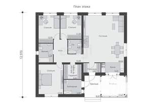 Дом 140м², 2-этажный, участок 15 сот.  