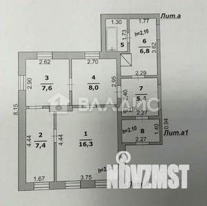 Дом 57м², 2-этажный, участок 5 сот.  