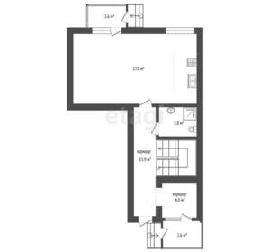 Дом 116м&sup2;, 2-этажный, участок 2 сот.  