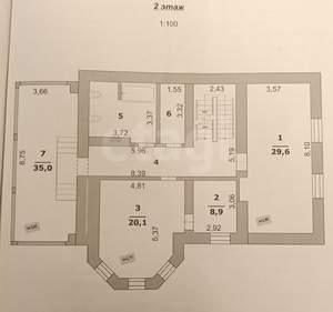 Дом 432м², 3-этажный, участок 15 сот.  