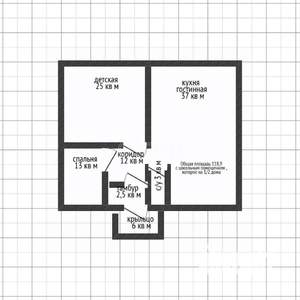 Дом 119м&sup2;, 2-этажный, участок 15 сот.  